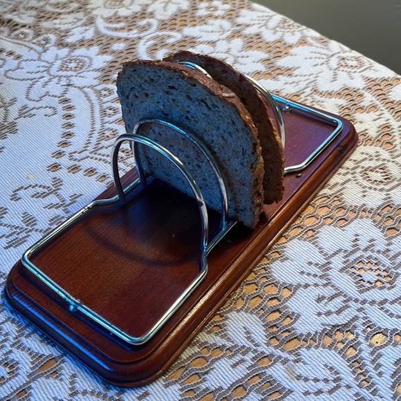 Antique English toast rack - Picture 2 of 2